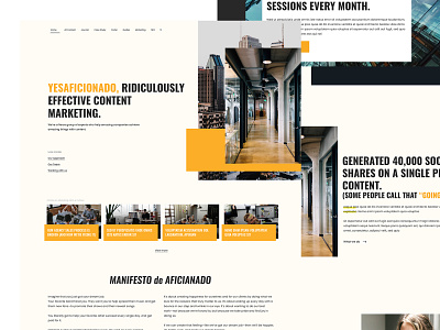 Advertising Agency Landing page