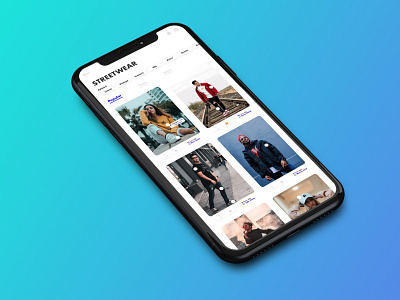 Fashion Pinterest inspired UI app minimal product sketch ui ux visual design