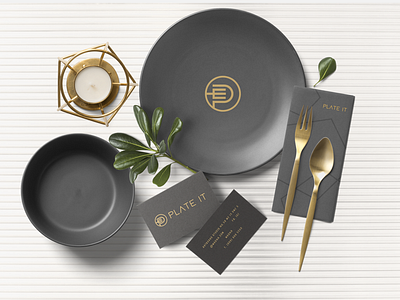 Plate IT  Restaurant Brand Identity Design