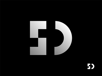 S + D Monogram architecture branding d design diamond excellent idenity illustration logo right s s logo sd space wordmark