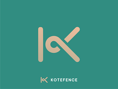 Kotefence Identity Design architecture branding camera design diamond excellent fence idenity illustration kote logo right wordmark
