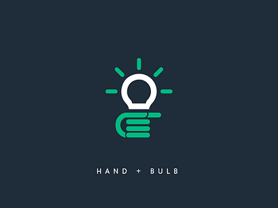 Handlight logo hand light logo