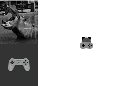 Hippo Gamer | Animal Logo