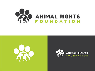 Animal Rights Foundations animal app design logo ngo