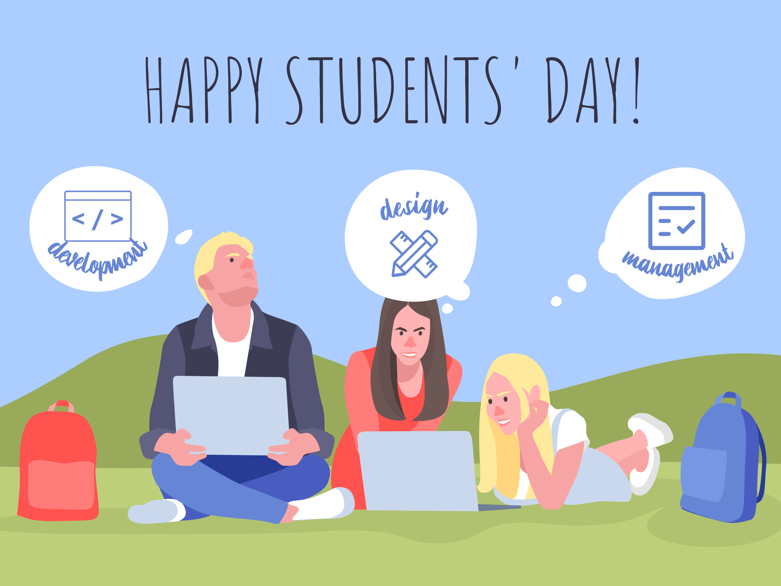 happy-students-day-illustration-by-redwerk-on-dribbble