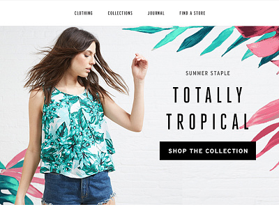 Tropical Prints Email