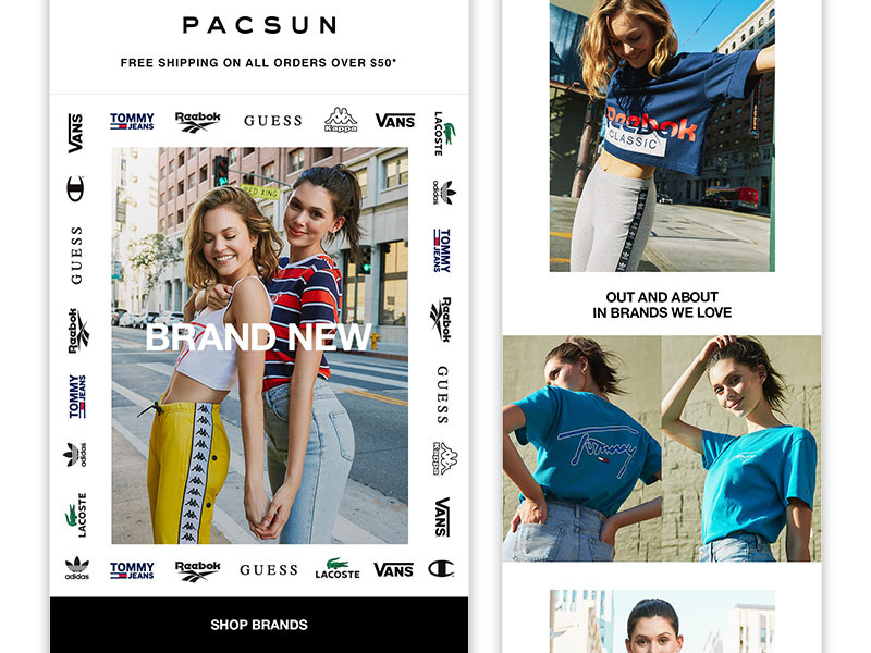 Pacsun guess outlet womens