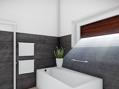 Modern bathroom design 3d rendering architecture rendering bathroom design interior design modern