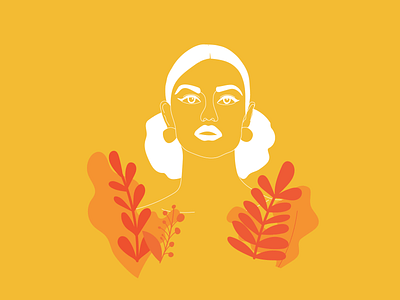 / Woman Illustration / illustration illustration art illustrations illustrator vector woman woman illustration woman portrait yellow