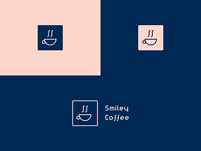 smiley coffee logo app brand branding coffee coffee cup coffee logo dailyicon design graphicdesign icon identity illustration logo smiley starbucks
