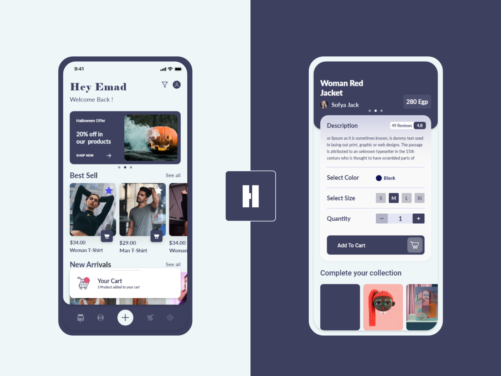 Homrz App & Web Ux - Ui Design By Emad Ahmed On Dribbble