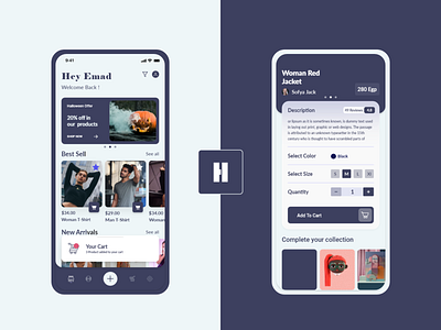 Homrz App & Web UX - UI Design branding cart clean ecommerce interaction interface mobile product page prototype ui ui ux ui design ux web design xd