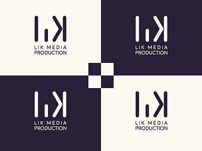 lik media production hidden identity illustration logo media rounded vector