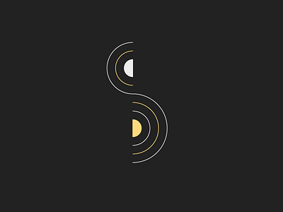 S letter light 36dayoftype brand branding challenge dailyicon dark design dribbble font graphicdesign icon iconaday identity illustration illustrator letter line art style type vector