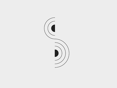 S letter light 36dayoftype brand branding challenge dailyicon dark design dribbble font graphicdesign icon iconaday identity illustration illustrator letter line art logo style vector