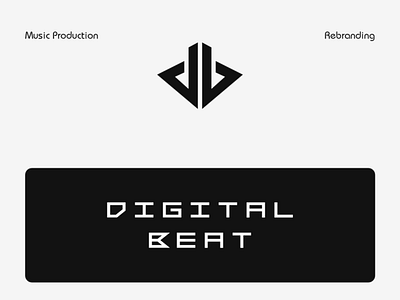 logofolio 2019 digital beat app icon brand branding challenge dailylogochallenge dark identity illustration logo logocollection logofolio mark minimal minimalism minimalist minimalist logo music rebranding redesign type