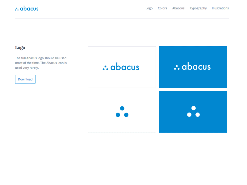 Abacus Styleguide