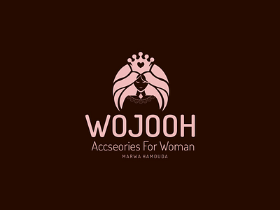 Wojooh logo design branding colours design drawing icon illustration logo logo shape logodesign vector