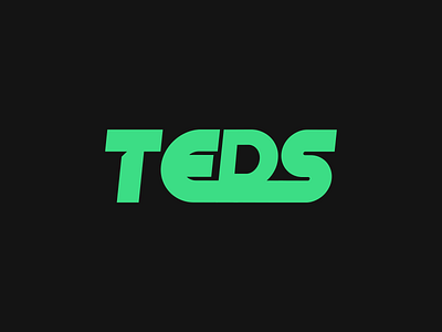 teds app art branding design flat icon logo typography vector