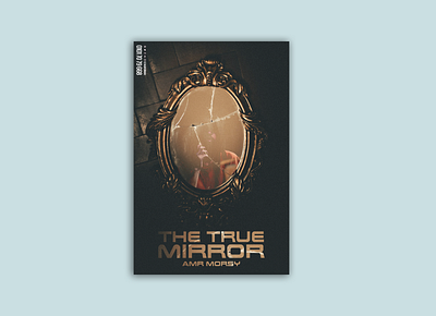 The True Mirror art artist books colours cover design design manipulation novels