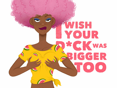 Wishful thinking... artdirector artwork color illustration illustrator love pink wish