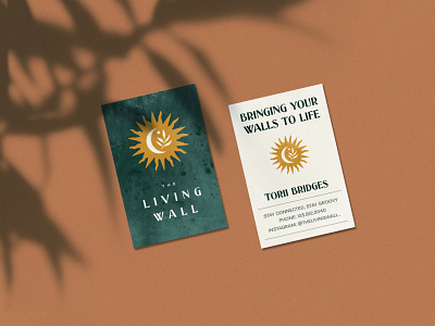 The Living Wall Business Cards