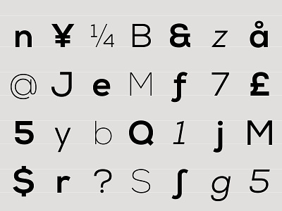 Exploring Nexa pattern sans sans serif simple type type art typeface typography