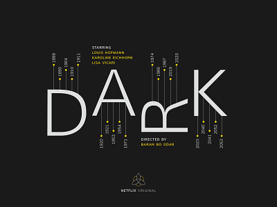 Dark art blackandyellow dark dark show icon minimalposter poster posterart posterdesign timeline tvshow vector vectorart
