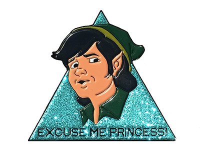 Excuse Me Princess! Legend of Zelda Pin