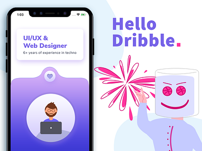 Hello Dribbble dribble dribble invite hello dribble hey dribbble new thankyou welcome welcome shot