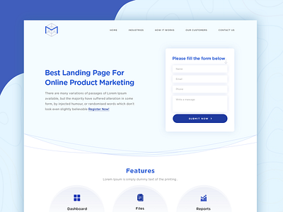 Form Landing Page
