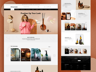 Perfume Homepage Design clear landing page new design nice perfume perfume perfume design perfume landing page perfume products perfume websites perfume zone super perfume