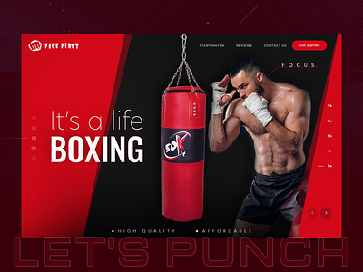 Boxing banner