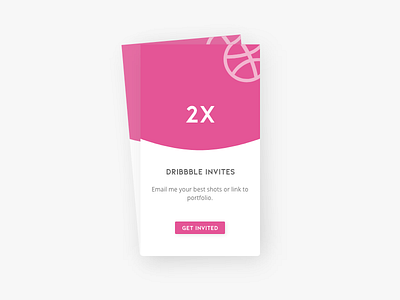 NO INVITES LEFT | 2 Dribbble invites to giveaway