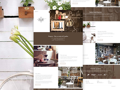 Jazz Garden bar elegant homepage jazz landing page music redesign ui ux vintage website