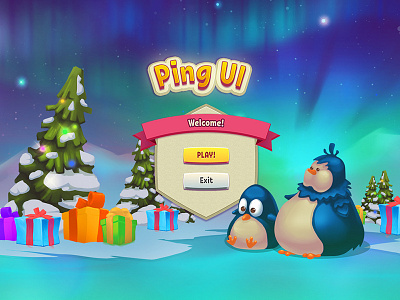 PingUI project gameart ui