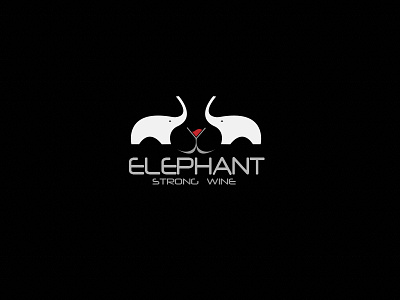 Elephantstrongwine designing logo