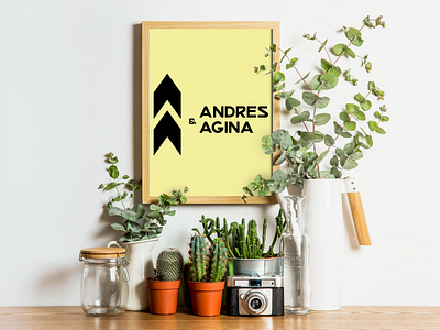 Andres Agina Mockup branding clean icon illustration logo minimal mockup vector
