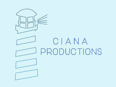 Branding for Ciana Productions branding film illustrator minimal modern photography photoshop vector