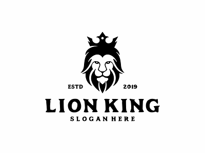 Lion + Crown Logo strong