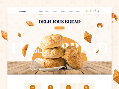 Bakery - Bread Shop Landing Page