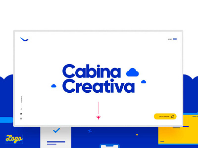 🔥Cabina creativa landing page🔥 agency landing page ui ui ux design ux design webdeisgn