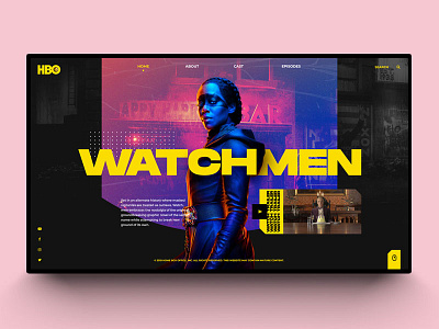Watchmen Web Design 😃