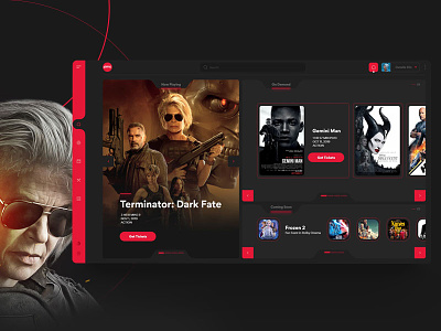 AMC Theatres App Web 🎥 app web design interaction design movie app responsive design uidesign uxdesign webdesign