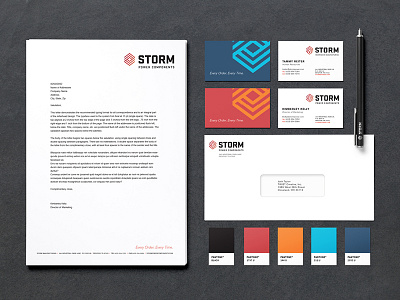 Storm Copper Brand Collateral