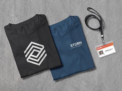 Storm Copper Brand Collateral brand identity collateral graphic design logo