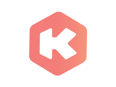 K Personal Brand Logo branding debut
