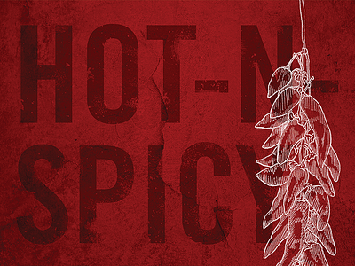 Hot-N-Spicy drawing hot jalapeno jalapeño red spice spicy