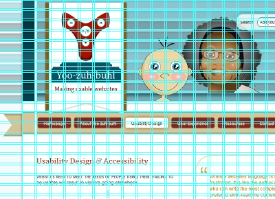 Yoo-zuh-buhl grid 2x3em blocks grid grid lines linear photoshop typographers scale usability usable vertical rhythm yoo zuh buhl