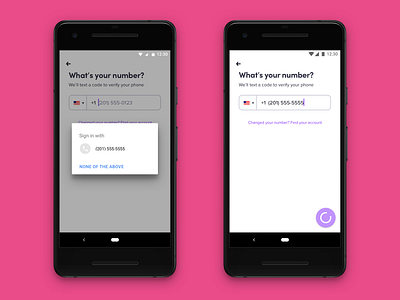 Lyft Android Auth Redesign 2020